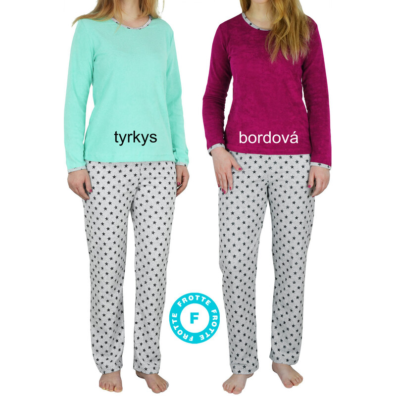 DUOTEX Froté pyžamo Frota tyrkys 2XL 66678906