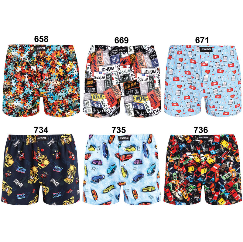 EVONA Pánske boxerky Atlanta 658 2XL 49872505