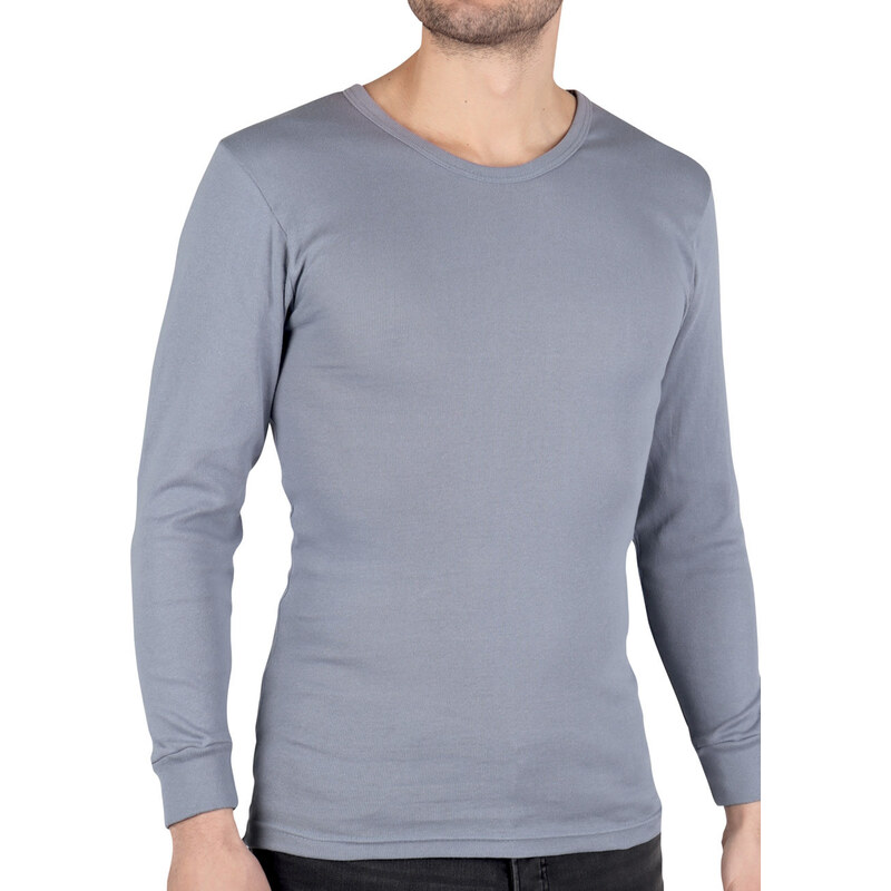 EVONA Pánsky nátelník Blek sivá 66(3XL) 49872728