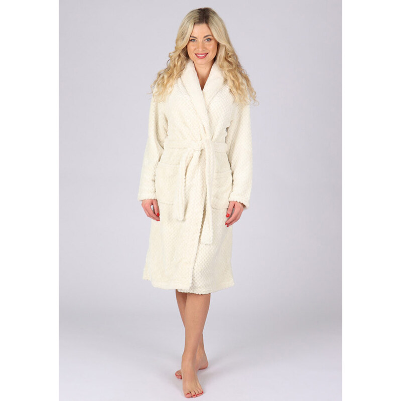 EVONA Dámsky župan Ilpa smotanová L/XL 68414177