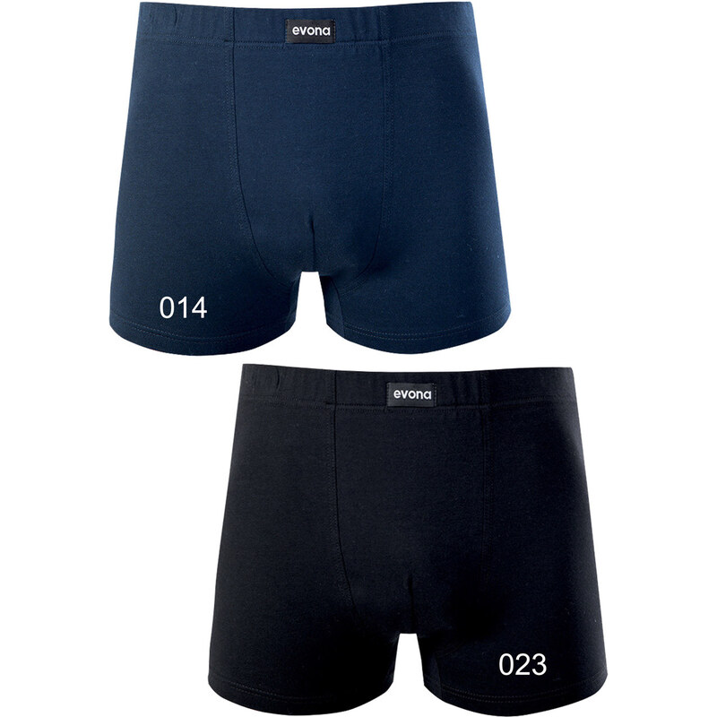 EVONA Pánske boxerky Boxer1185 014-modrá 2XL 66680135