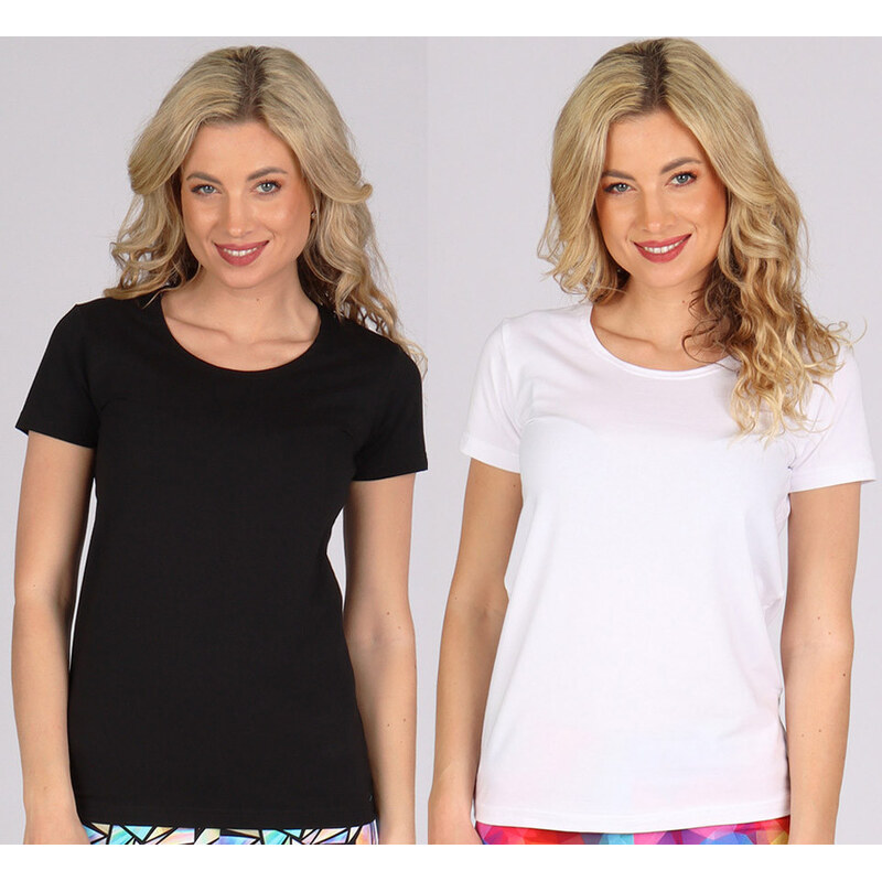 EVONA Dámske tričko Mona 002-biela 2XL 66680073