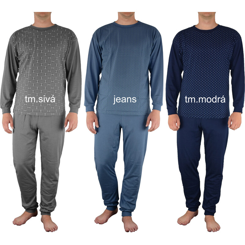 E-shop DUOTEX Pánske pyžamo Proko-new jeans 2XL
