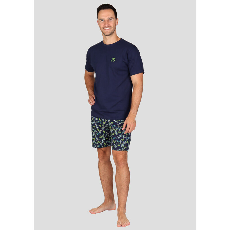 EVONA Pánske pyžamo P-Leon tm.modrá 2XL 66680721