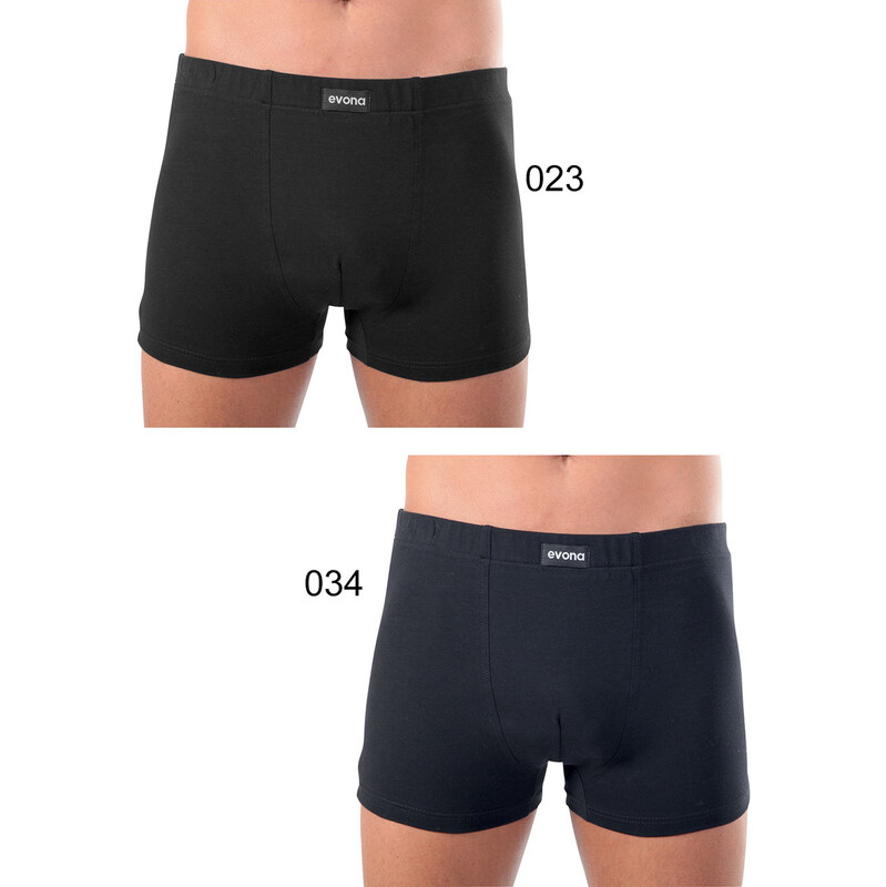 EVONA Pánske boxerky Boxer1186 023-čierna 2XL 66680792
