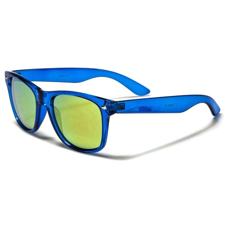 Retro Optix slnečné okuliare wayfarer Mirrored Modré 68416671