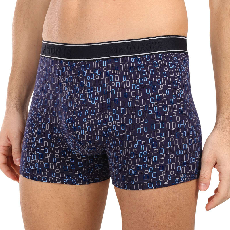 Pánske boxerky Andrie viacfarebné (PS 5634/darkblue) 68419134