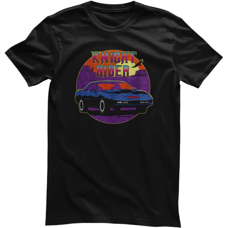 Hybris Knight Rider - Retro Sunset (tričko) 68417430