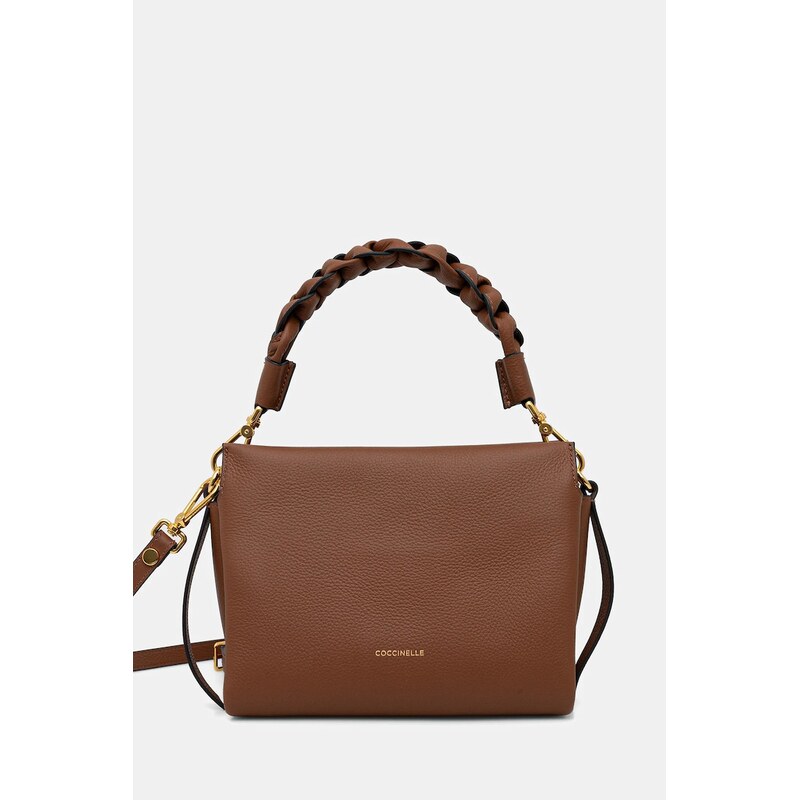 Kožená kabelka Coccinelle 66654051