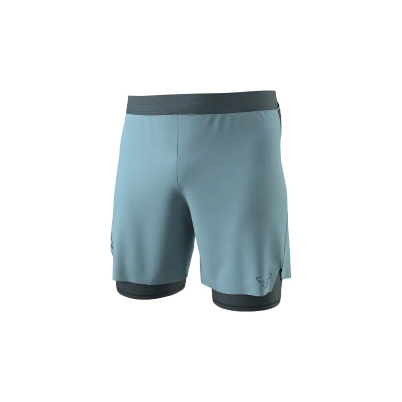 E-shop Dynafit Alpine Pro 2v1 pánske bežecké šortky Smoke Blue vel. XL