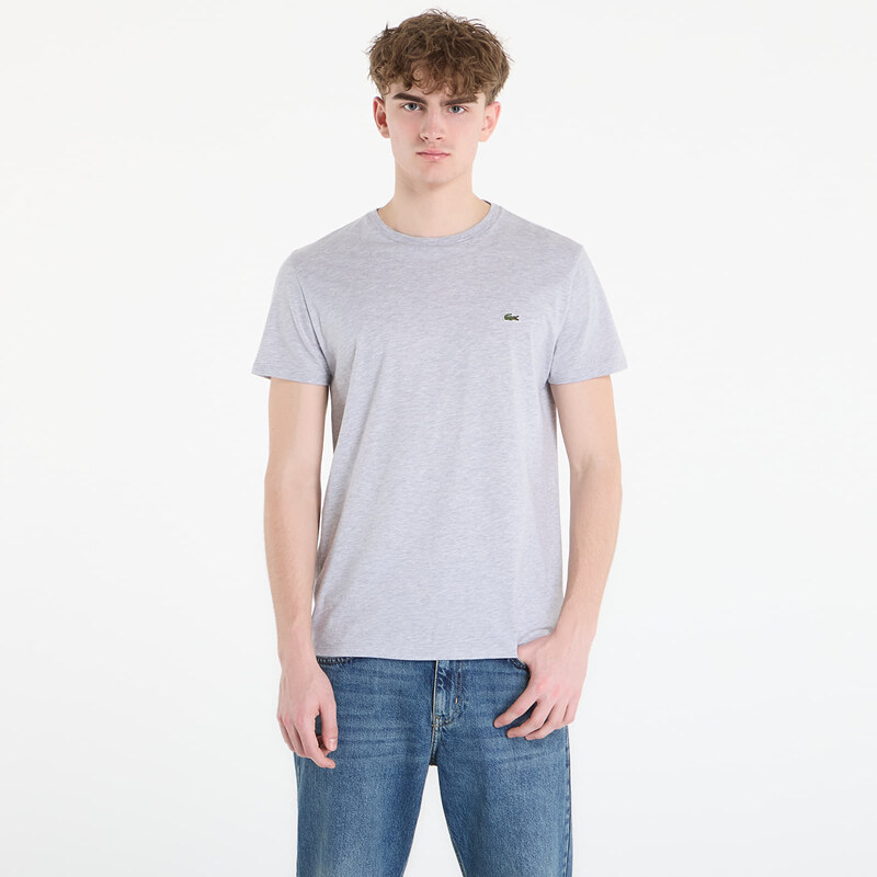 Tričko LACOSTE Tee-Shirt Silver Chine 5 68336920