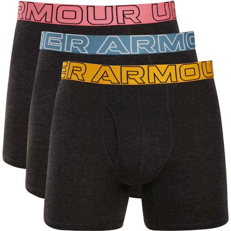 3PACK pánske boxerky Under Armour viacfarebné (1383889 006) 68419127