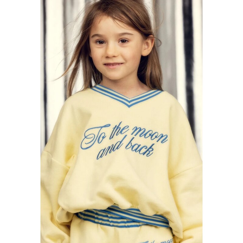 Mini Rodini detská bavlnená mikina To the moon 68435294
