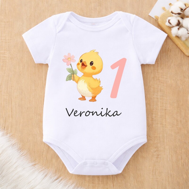 Handel Detské body - Kačička s kvetinou 68388839