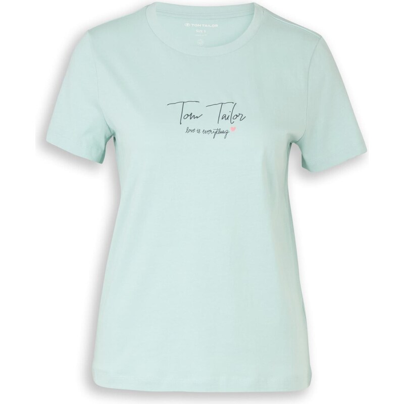 TOM TAILOR Tričko svetlomodrá / svetloružová / čierna 68295776