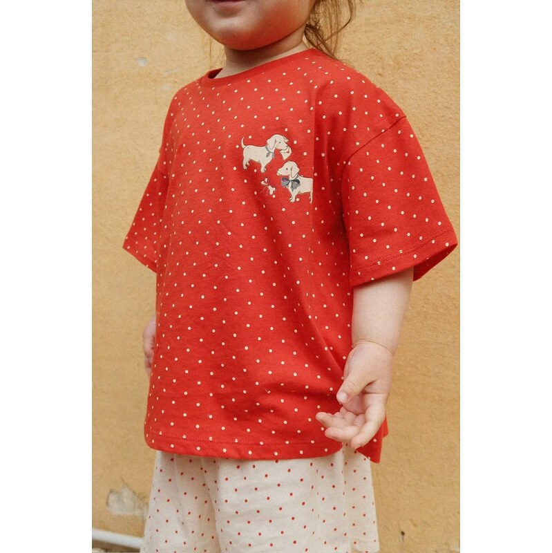 Detská bavlnená súprava Konges Sløjd FAMO BOX FIT SET GOTS 68420300