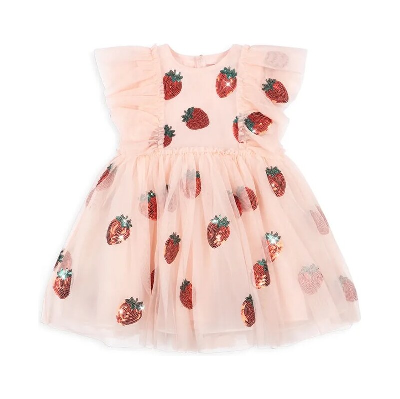 Dievčenské šaty Konges Sløjd YVONNE FRILL DRESS 68420302