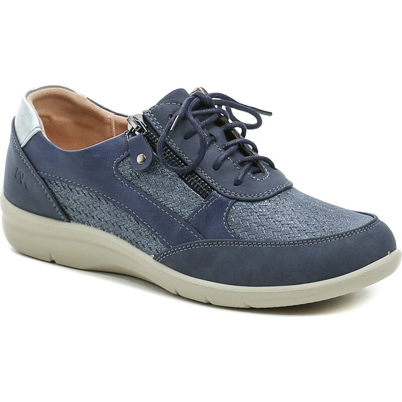 Wojtylko 7B26322 modré dámske poltopánky 68420591