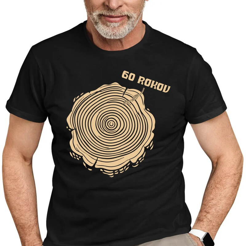 E-shop Garibald Letokruhy – 60 rokov - pánske tričko s potlačou