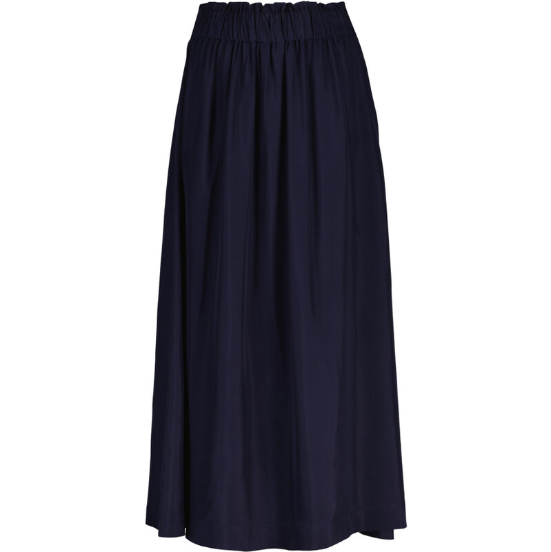 SUKŇA GANT FLUID TWILL PULL-ON MIDI SKIRT EVENING BLUE 68423474