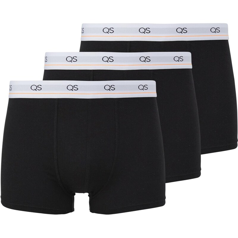 QS Boxerky čierna / biela 68427016