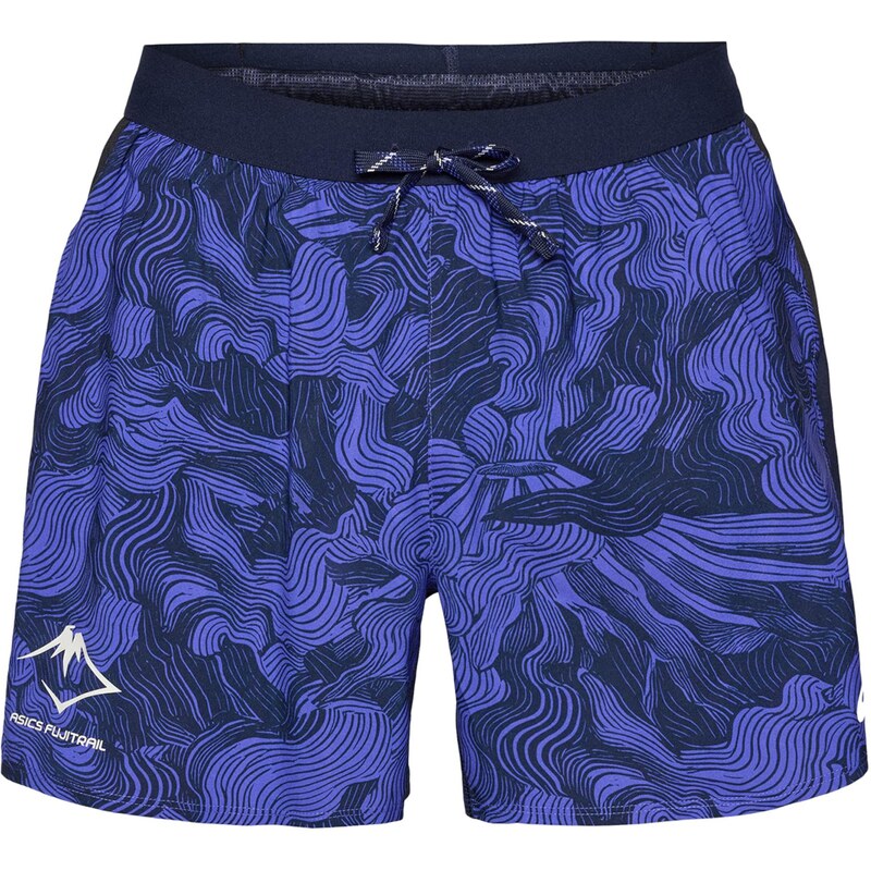 ASICS Športové nohavice FUJITRAIL kráľovská modrá / tmavomodrá 68427089