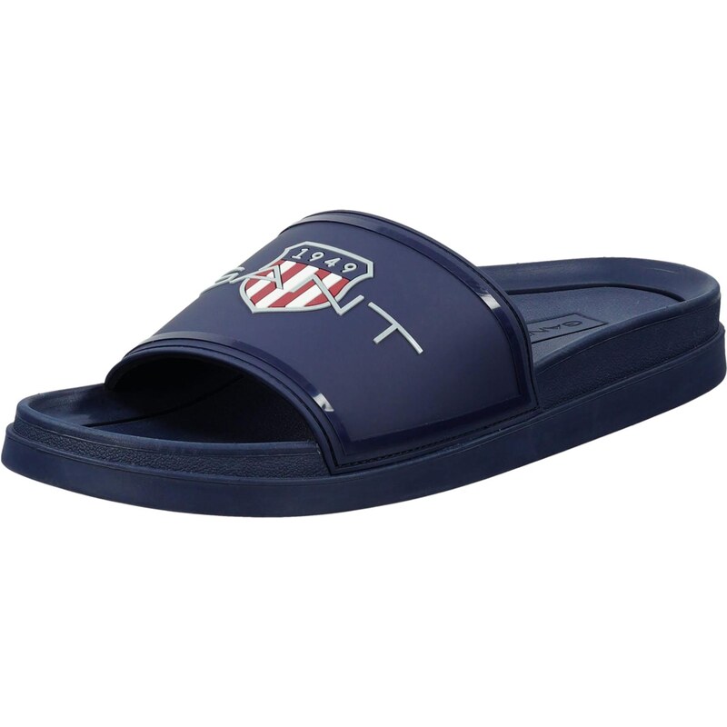 GANT Šľapky Pierbay námornícka modrá / červená / biela 68427135