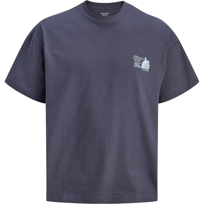 JACK & JONES Tričko JORMAINE tmavosivá / biela 68427152