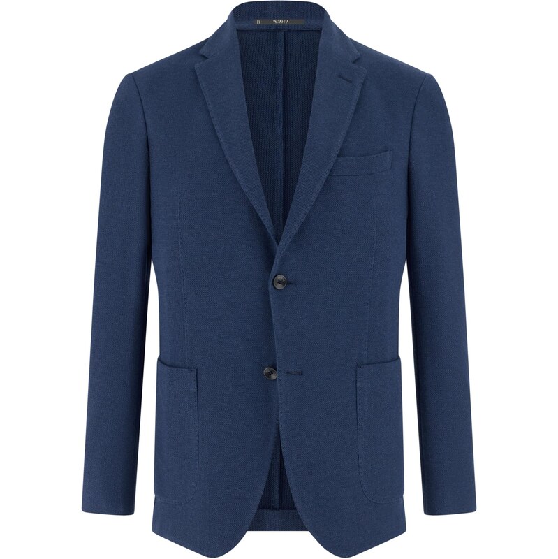 Boggi Milano Sako B Jersey námornícka modrá 68427211
