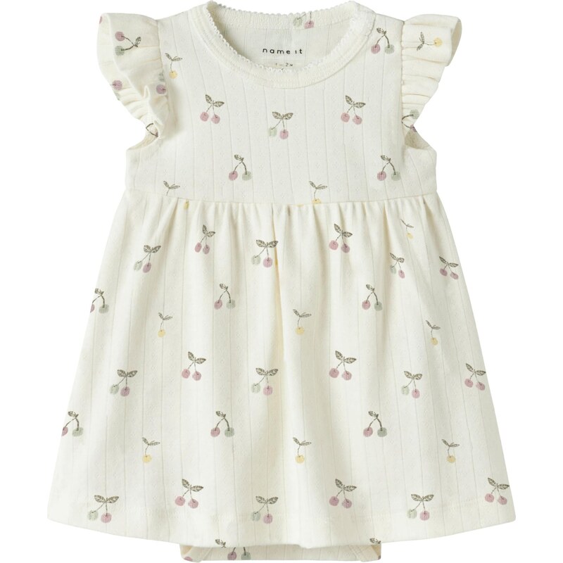 NAME IT Šaty NBFFICHERRY žltá / zelená / ružová / biela 68427228
