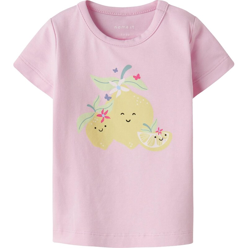 NAME IT Tričko NBFFITRUZ žltá / svetlozelená / svetloružová 68427232