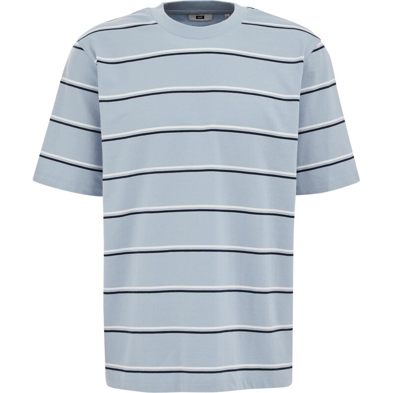 WE Fashion Tričko námornícka modrá / svetlomodrá / biela 68427309