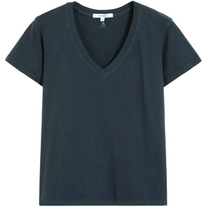 Scalpers Tričko čierna 68427315