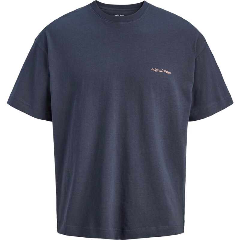 JACK & JONES Tričko JORMONTAUK tmavosivá / ružová 68427317