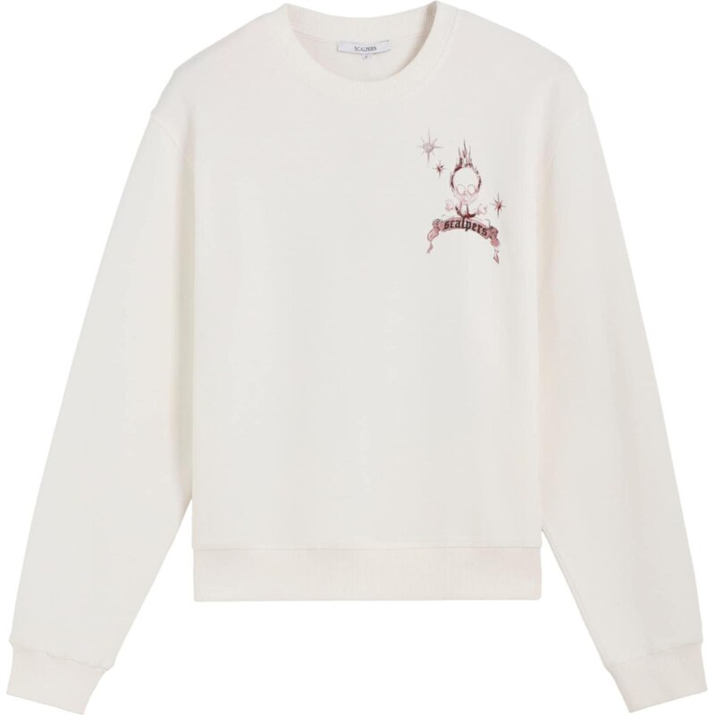 Scalpers Mikina nebielená / biela 68427331