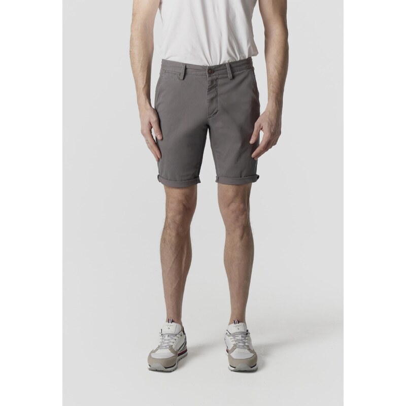KOROSHI Chino nohavice sivá 68427352