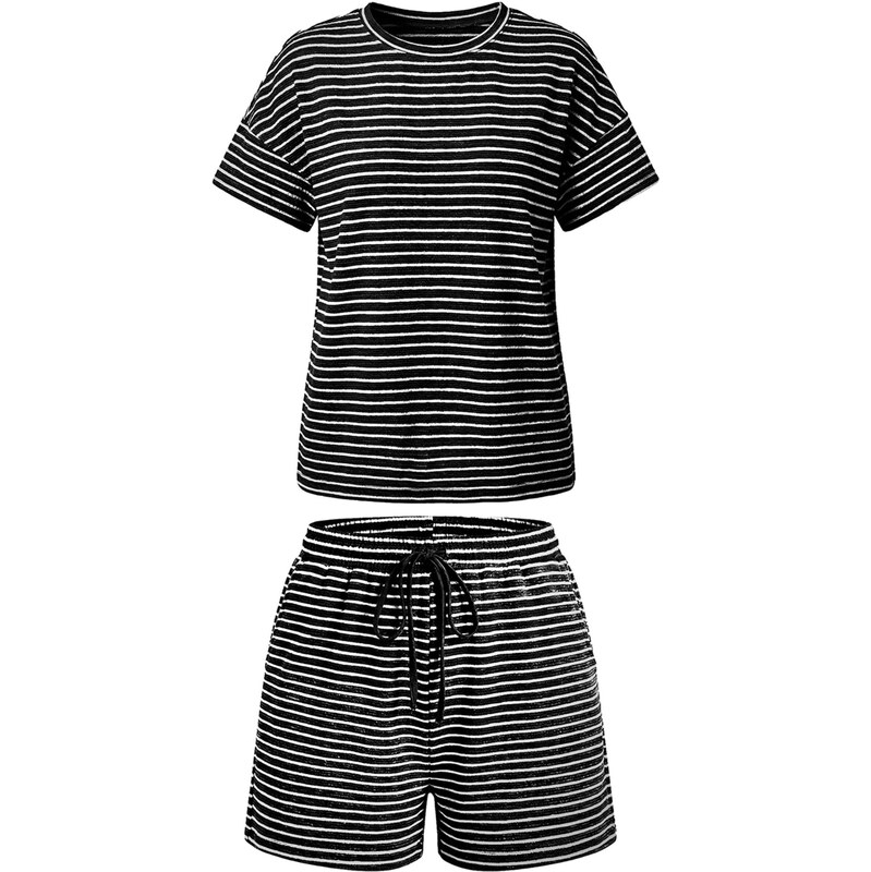 Imily Bela Nohavicový kostým čierna / biela 68427417