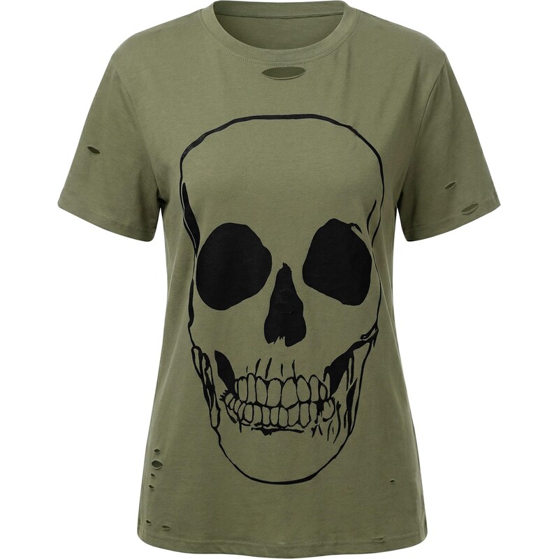 Imily Bela Tričko zelená / čierna 68427460