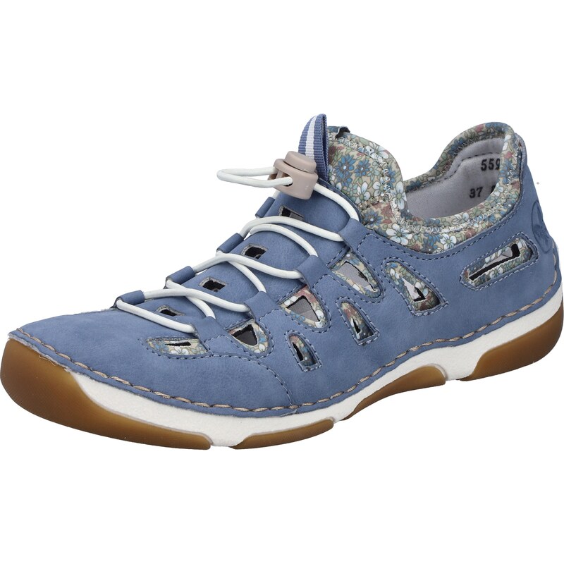 Rieker Nízke tenisky zafírová / svetlomodrá / pastelovo zelená / 68427581