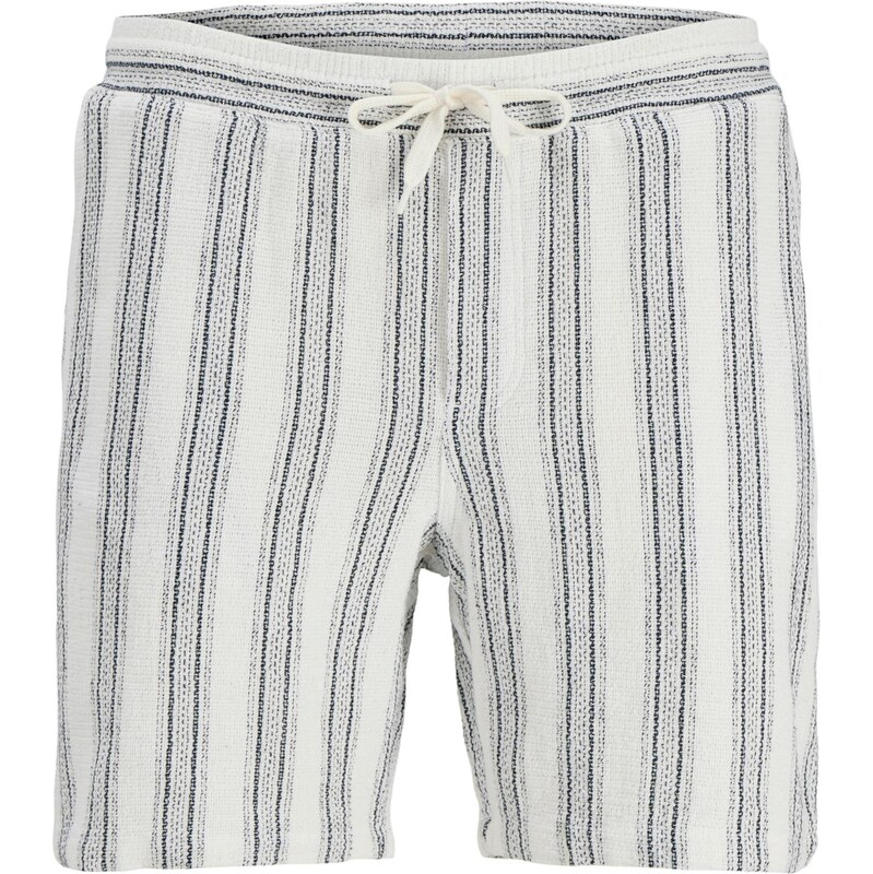 JACK & JONES Nohavice JPSTJAIDEN čierna / biela 68427630