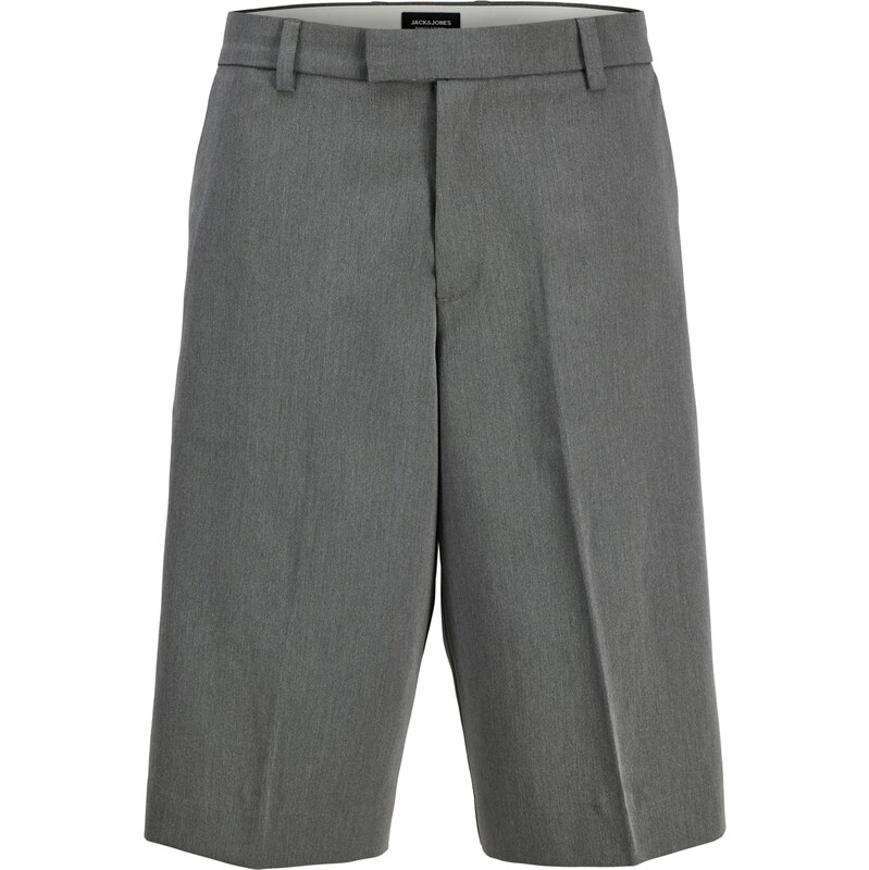 JACK & JONES Nohavice s pukmi JPSTOWEN sivá melírovaná 68427640
