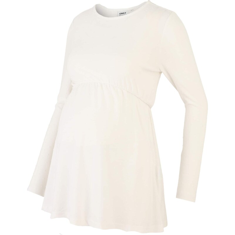 Only Maternity Tričko OLMMOLLY biela 68427696