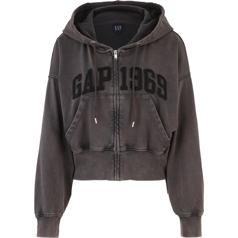 Gap Tall Tepláková bunda čierna 68427704