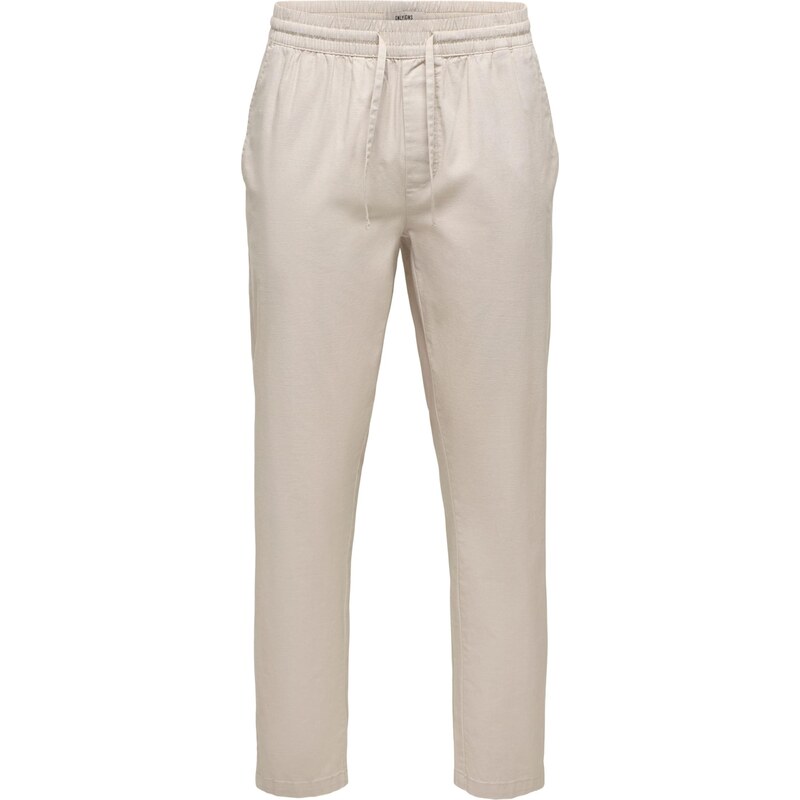 Only & Sons Nohavice ONSREID LINUS kamenná 68427722