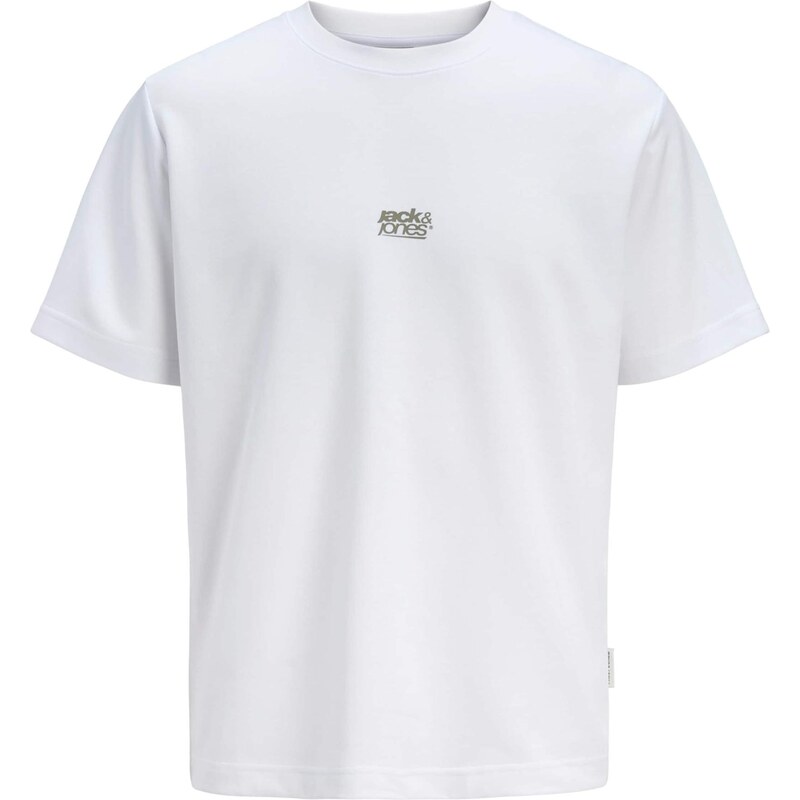 JACK & JONES Tričko JCOBREEZE sivá / čierna / biela 68427734