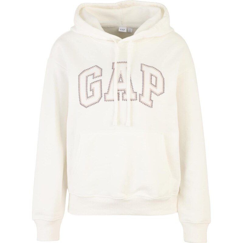 Gap Tall Mikina HERITAGE béžová / tmavobéžová / biela 68427731