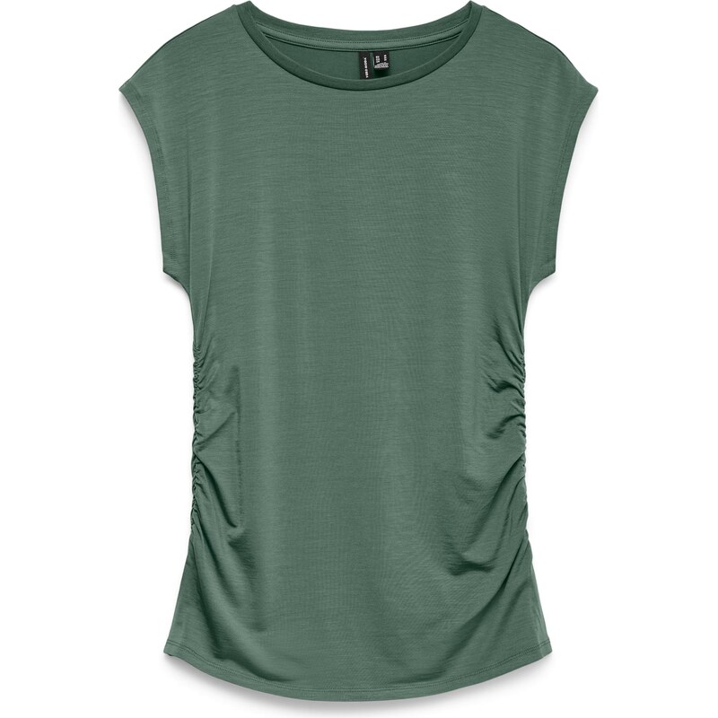 VERO MODA Tričko VMAVASARAH tmavozelená 68427790