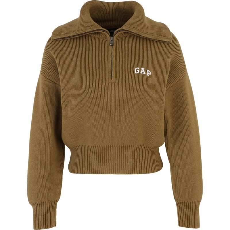 Gap Petite Sveter olivová 68427786