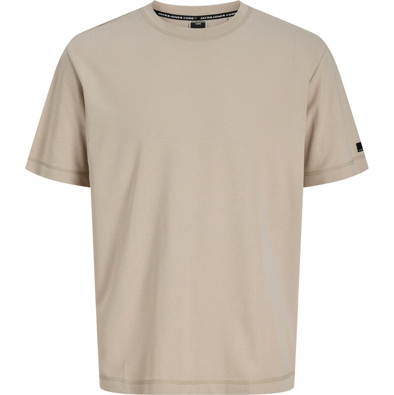 JACK & JONES Tričko JCOFUSION tmavobéžová 68427826