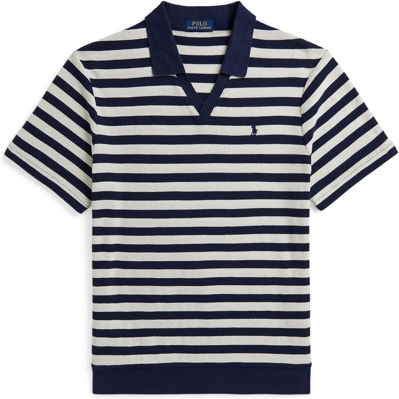 Polo Ralph Lauren Sveter krémová / námornícka modrá 68427846
